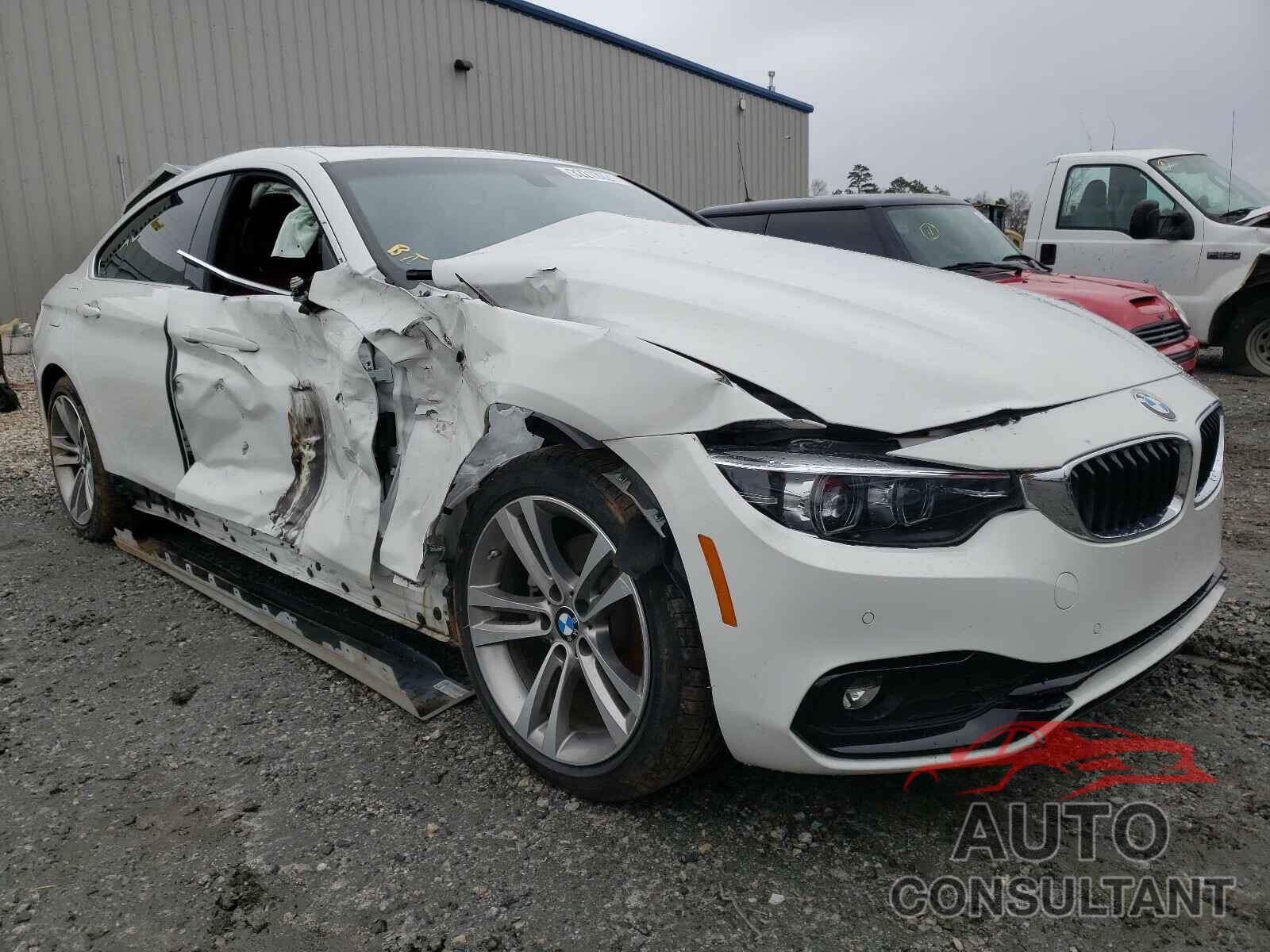 BMW 4 SERIES 2019 - WBA4J1C58KBM17222