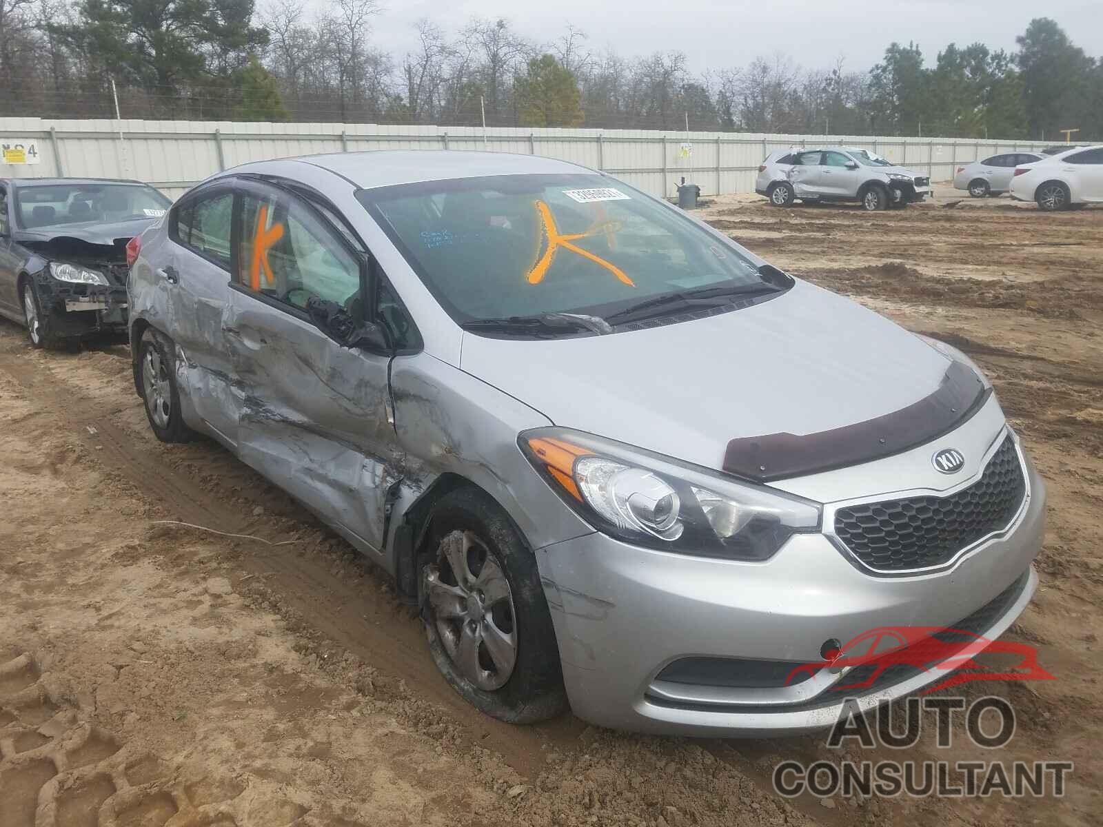 KIA FORTE 2016 - KNAFK4A65G5524155