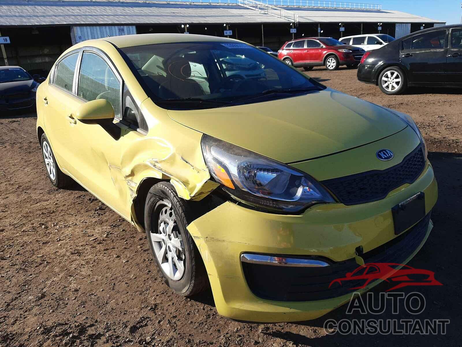 KIA RIO 2016 - KNADM4A39G6560402