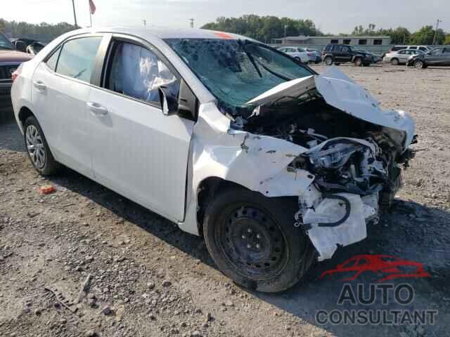 TOYOTA COROLLA 2018 - 2T1BURHE0JC108904