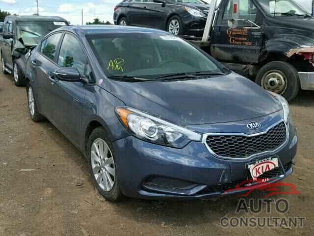 KIA FORTE 2016 - KNAFX4A62G5608953