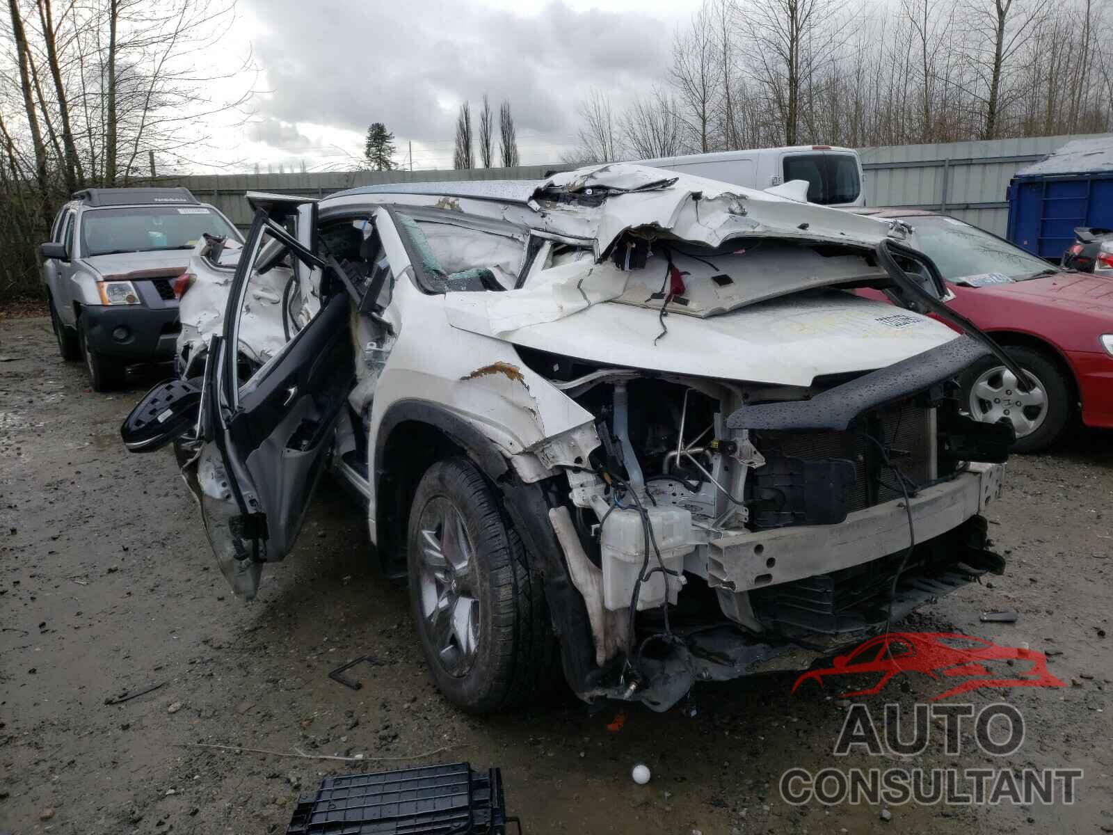 TOYOTA HIGHLANDER 2018 - 5TDDZRFH2JS837646