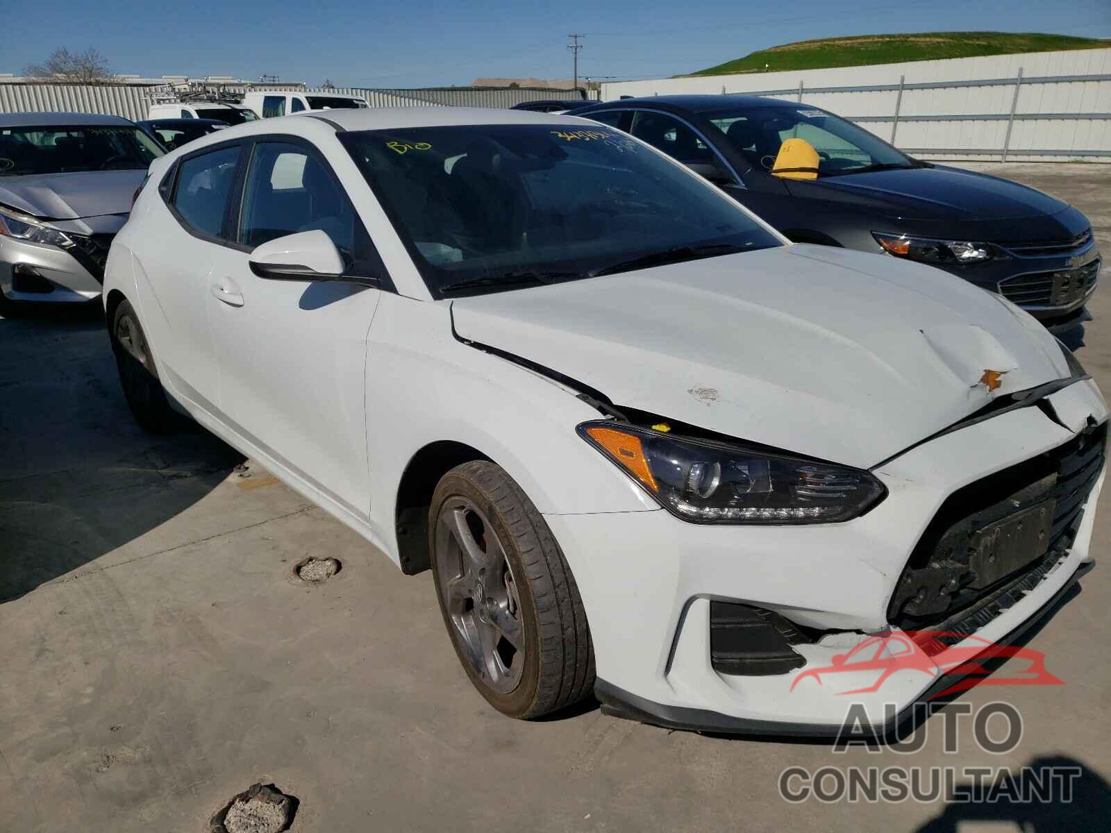 HYUNDAI VELOSTER 2019 - KMHTG6AF1KU016455