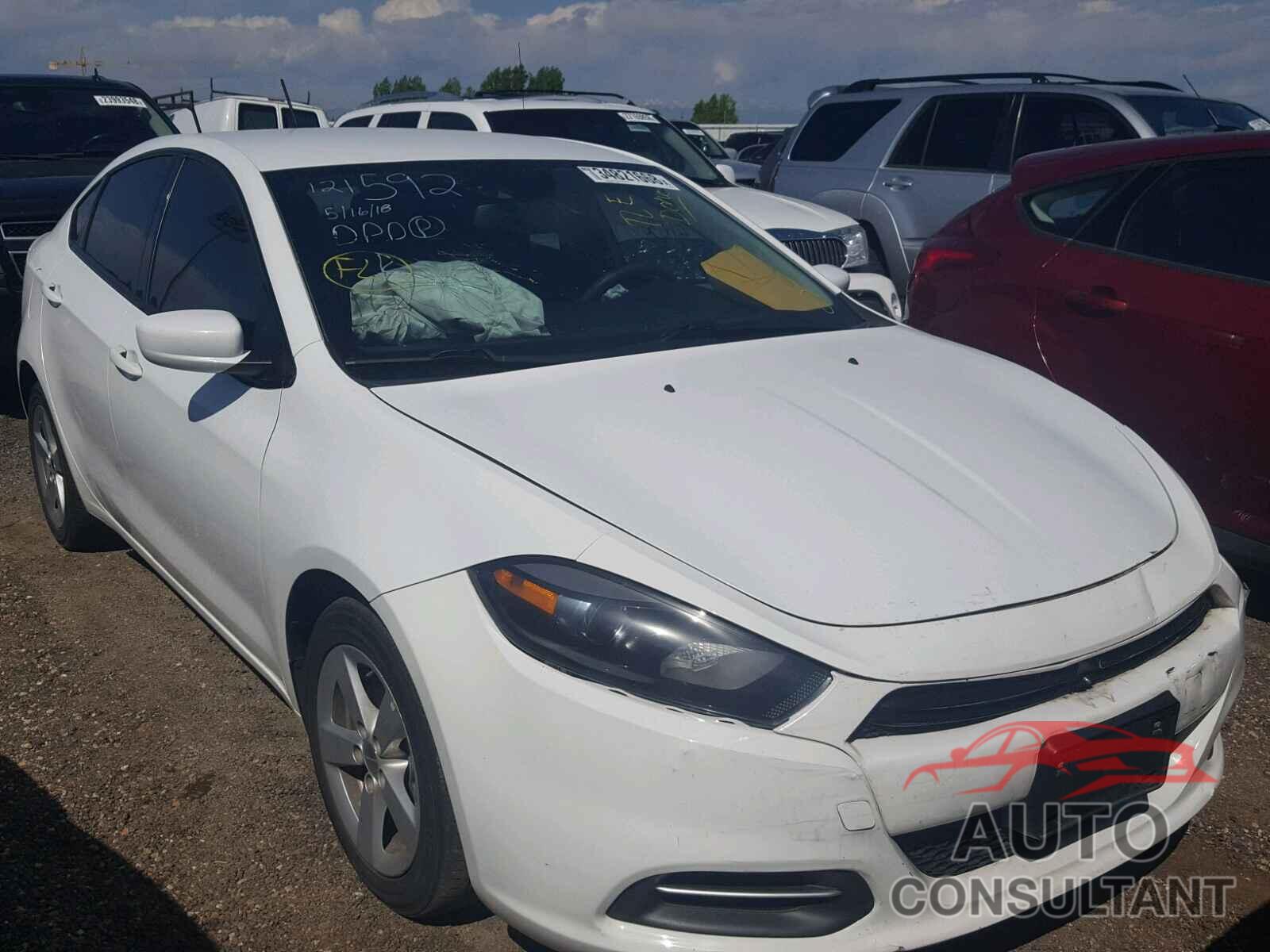 DODGE DART 2015 - 1C3CDFBB1FD227285