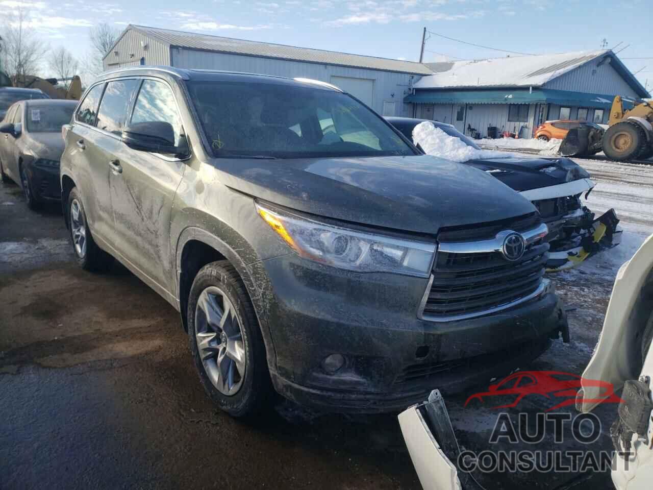 TOYOTA HIGHLANDER 2016 - 5TDDKRFH7GS340654