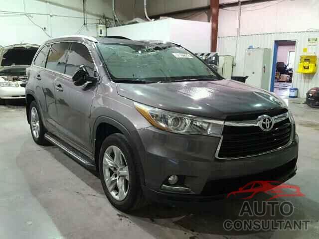 TOYOTA HIGHLANDER 2015 - 5TDYKRFH7FS067571