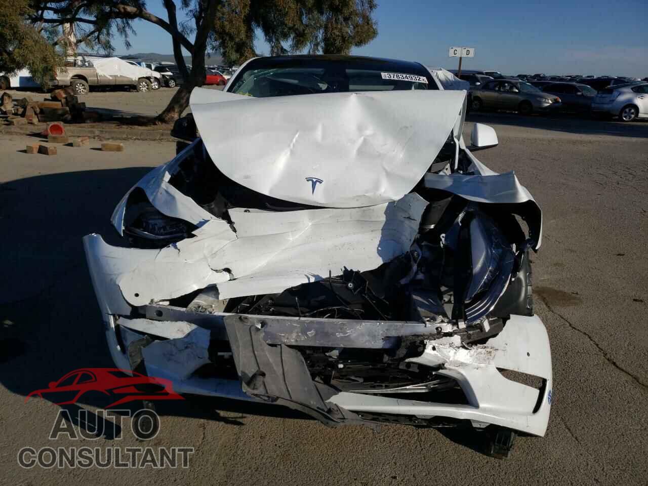 TESLA MODEL Y 2021 - 5YJYGDED3MF103728