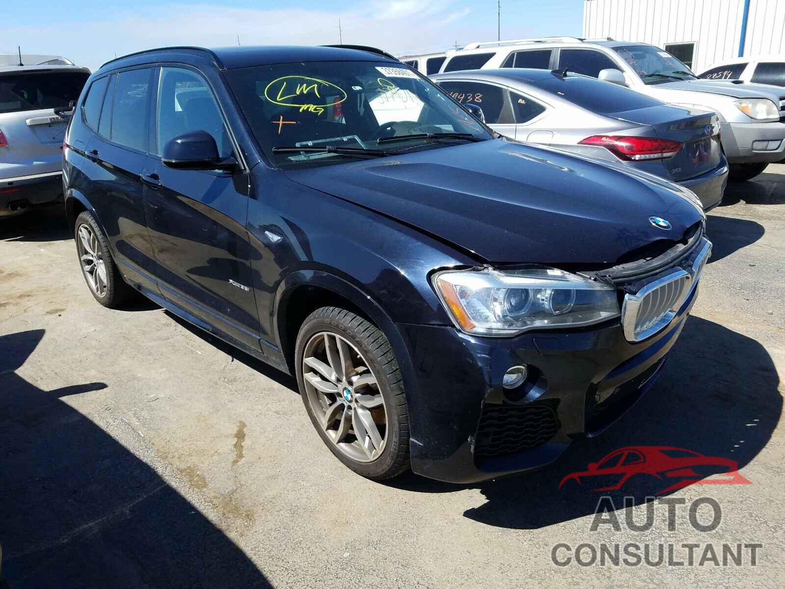 BMW X3 2017 - 5UXWX7C56H0U40692