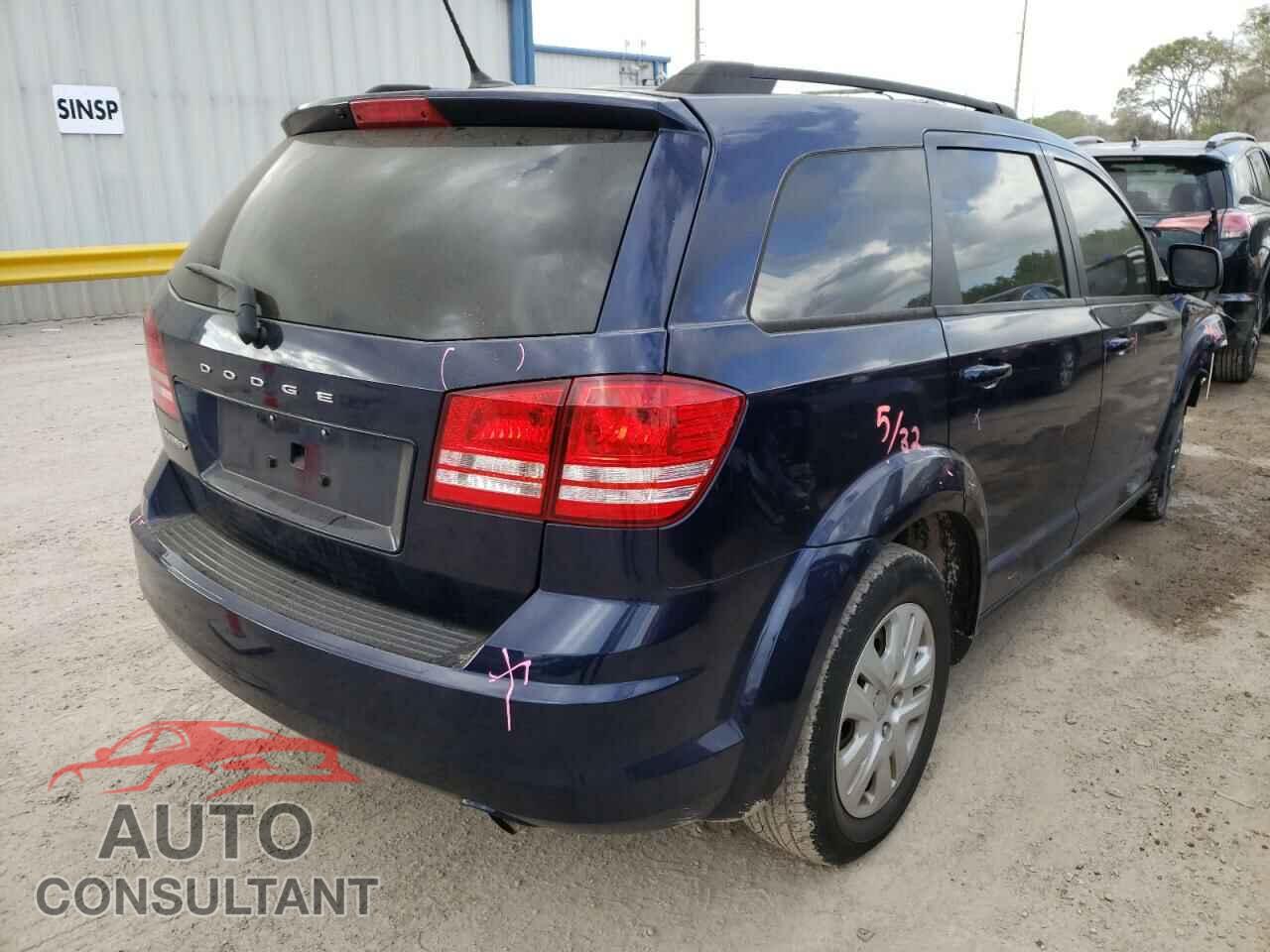 DODGE JOURNEY 2017 - 3C4PDCAB8HT709312
