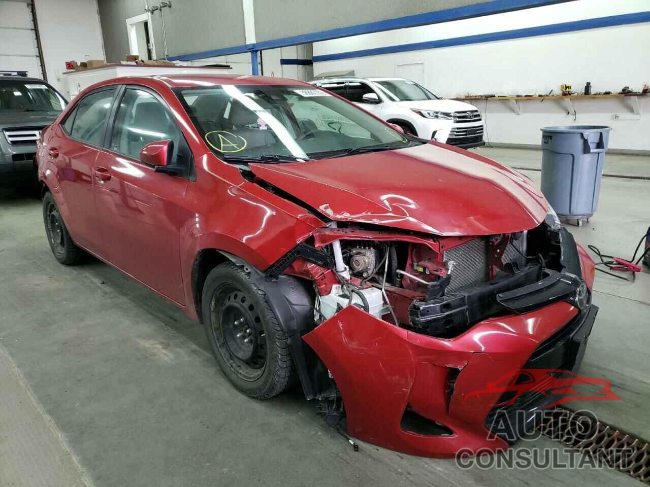 TOYOTA COROLLA 2018 - 2T1BURHE0JC978393