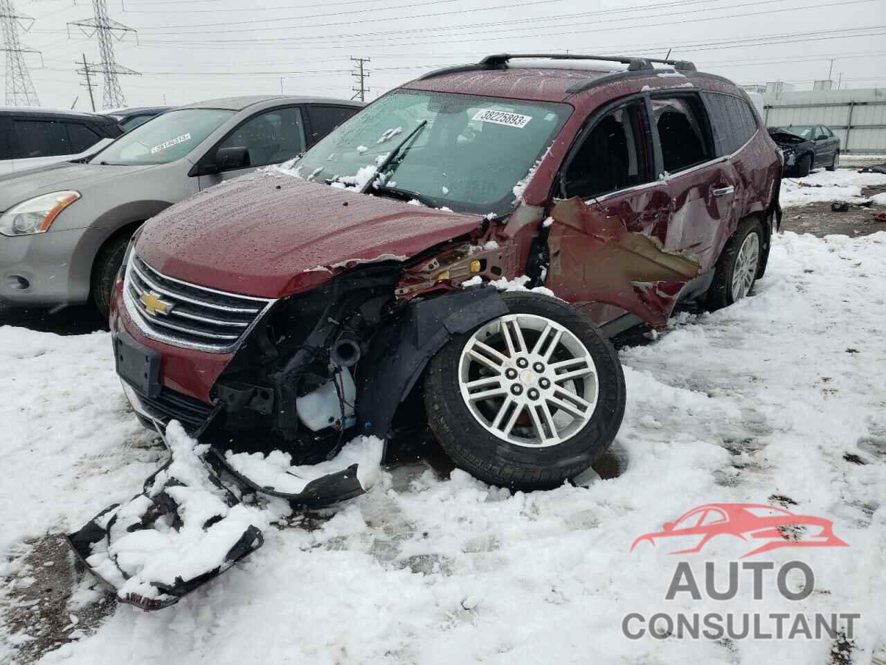 CHEVROLET TRAVERSE 2015 - 1GNKRGKD9FJ313257