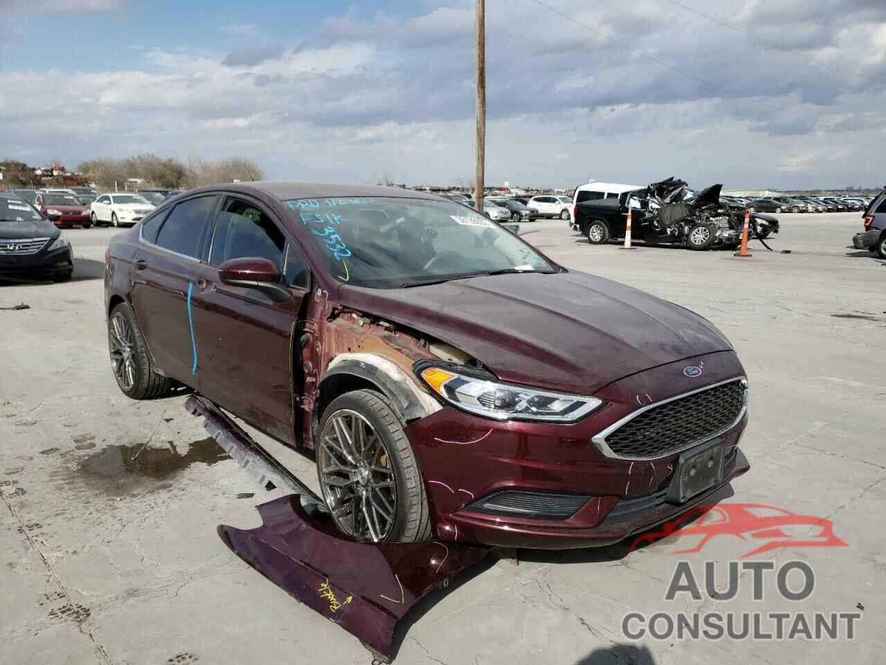 FORD FUSION 2017 - 3FA6P0HD5HR273532