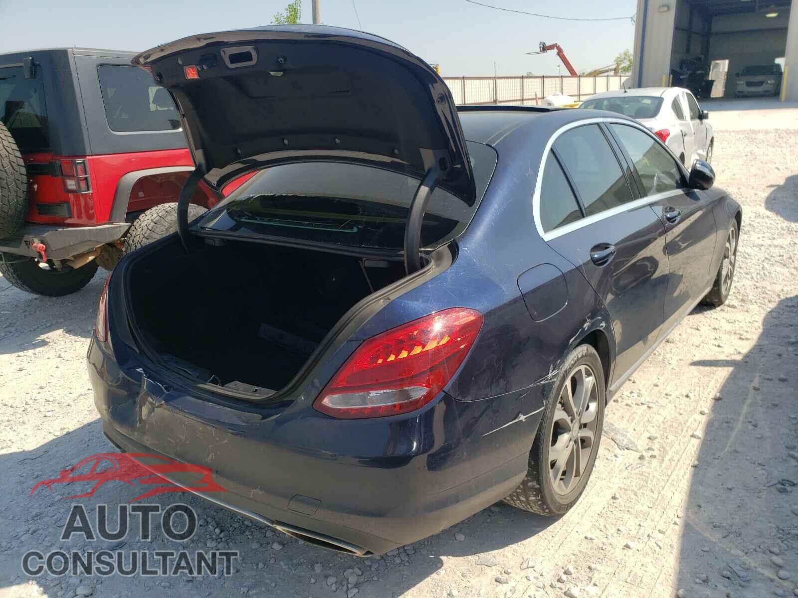 MERCEDES-BENZ C CLASS 2016 - WDDWF4JB6GR142414