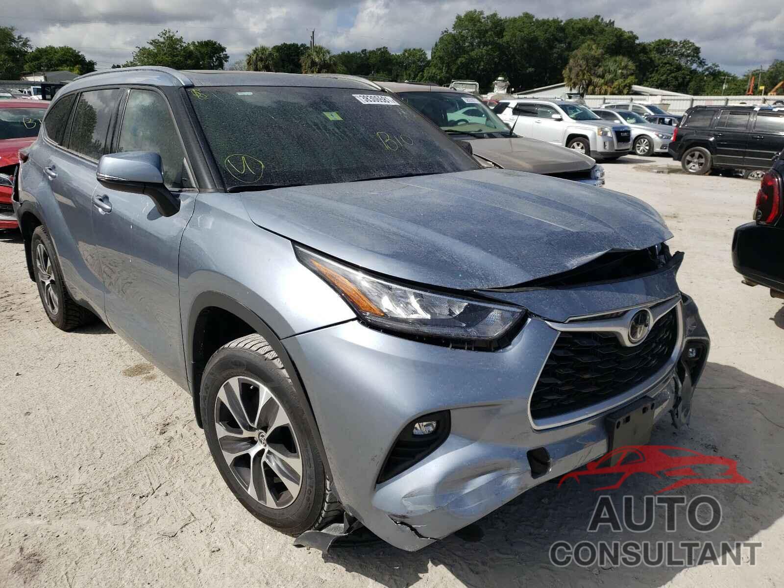 TOYOTA HIGHLANDER 2020 - 5TDGZRBH8LS022115