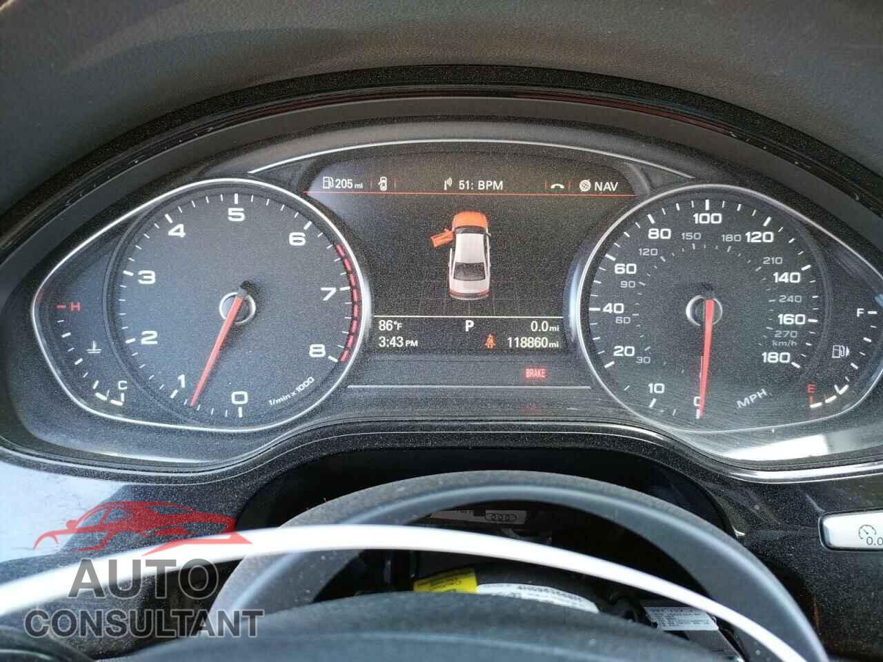 AUDI A8 2016 - WAU34AFD2GN009603