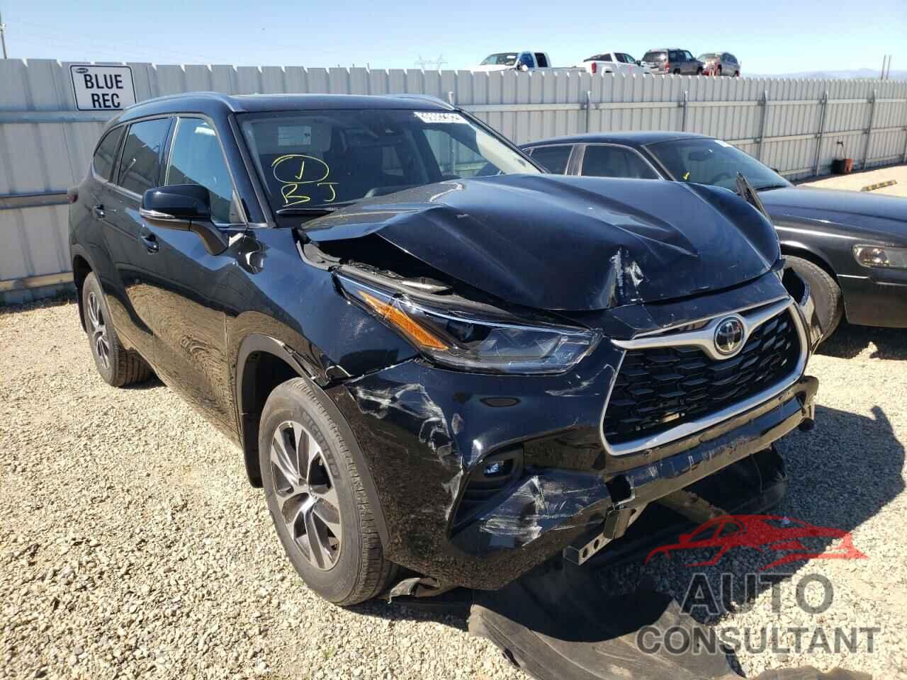 TOYOTA HIGHLANDER 2021 - 5TDGZRBHXMS543371