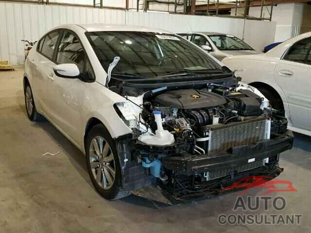 KIA FORTE 2015 - KNAFX4A66F5340777