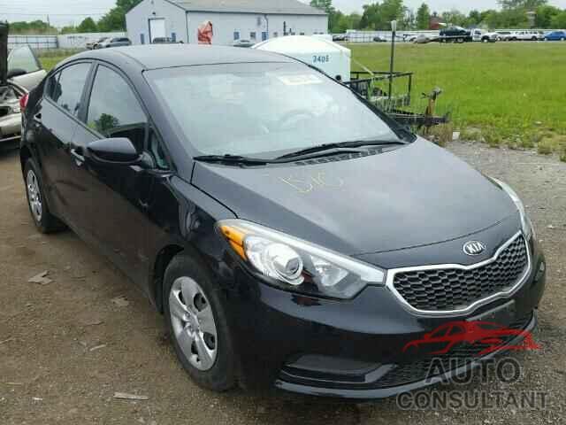 KIA FORTE 2016 - KNAFK4A68G5472004