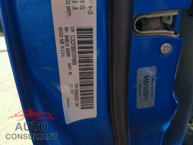 DODGE DART 2015 - 1C3CDFBB6FD370068