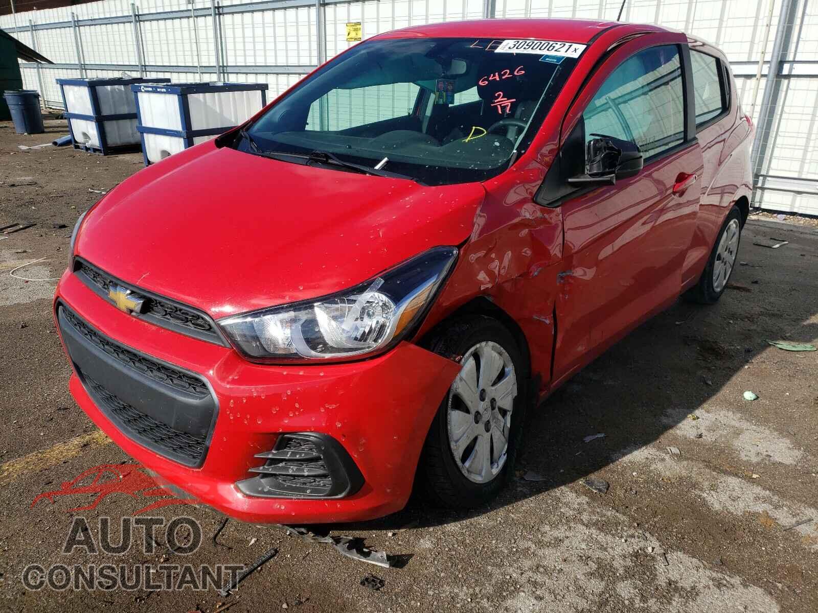 CHEVROLET SPARK 2017 - KL8CB6SA9HC726426