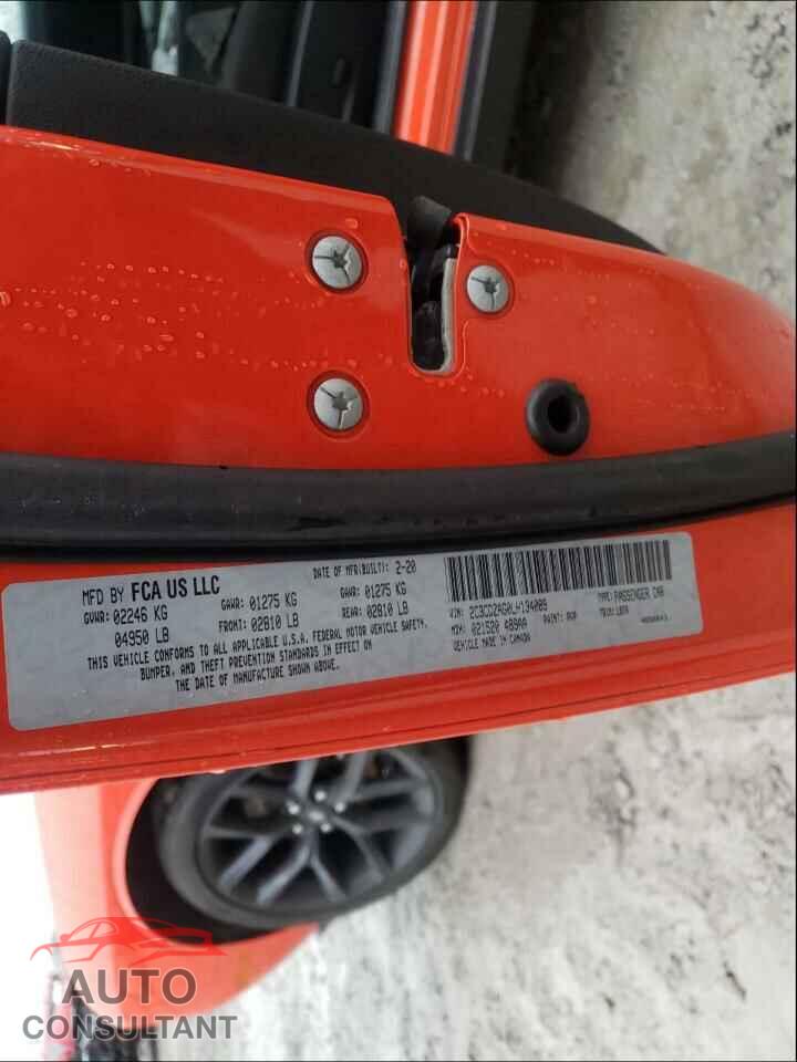 DODGE CHALLENGER 2020 - 2C3CDZAG0LH134089