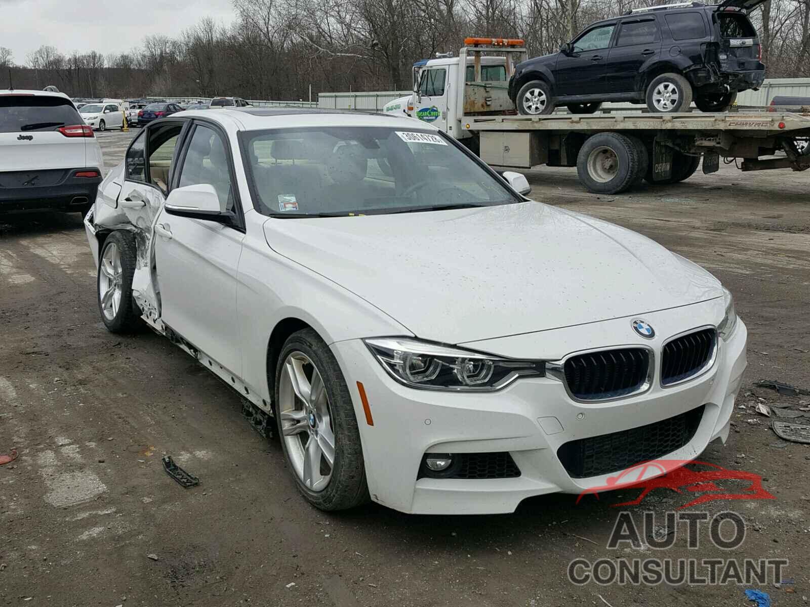BMW 3 SERIES 2016 - WBA8E9G5XGNT42611