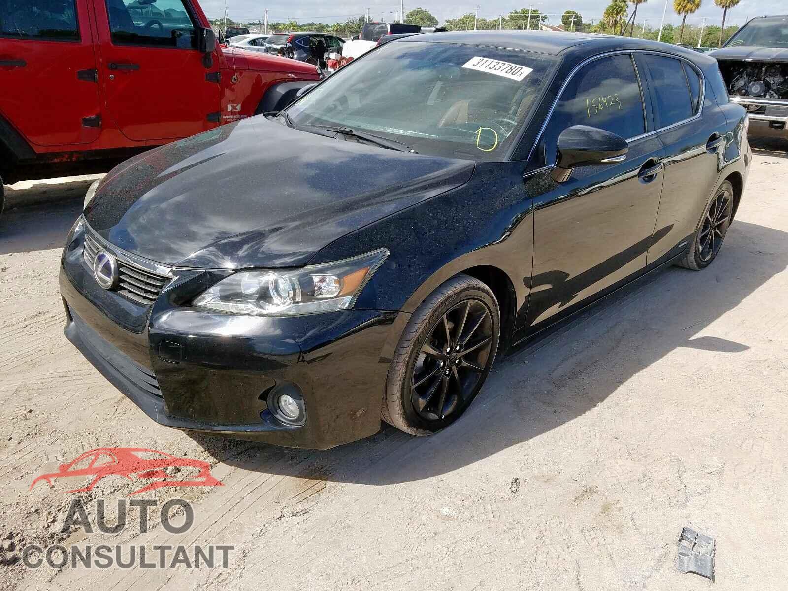 LEXUS CT 200 2011 - JTHKD5BH5B2038164