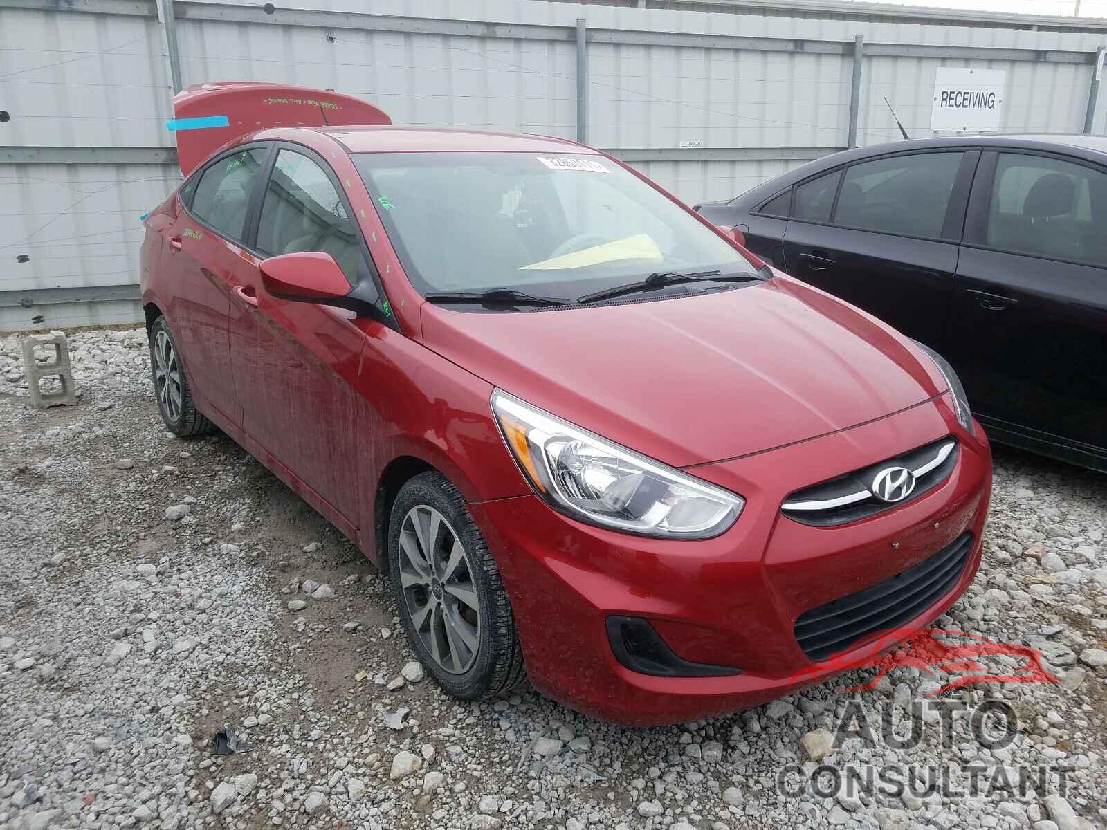 HYUNDAI ACCENT 2017 - KMHCT4AEXHU373794