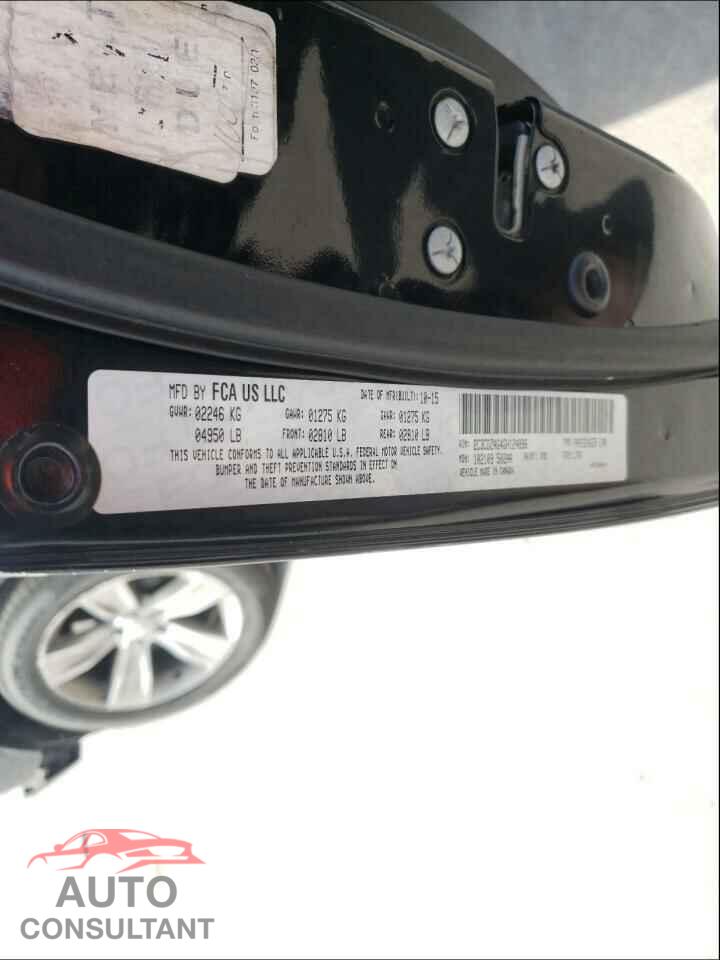 DODGE CHALLENGER 2016 - 2C3CDZAG4GH124896