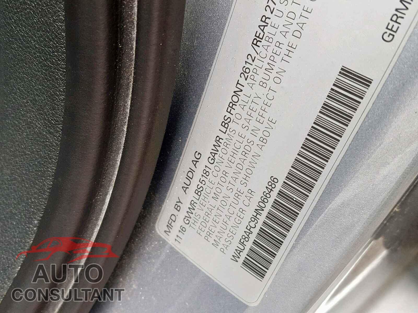 AUDI A6 2017 - 5XYK6CAF3PG014765