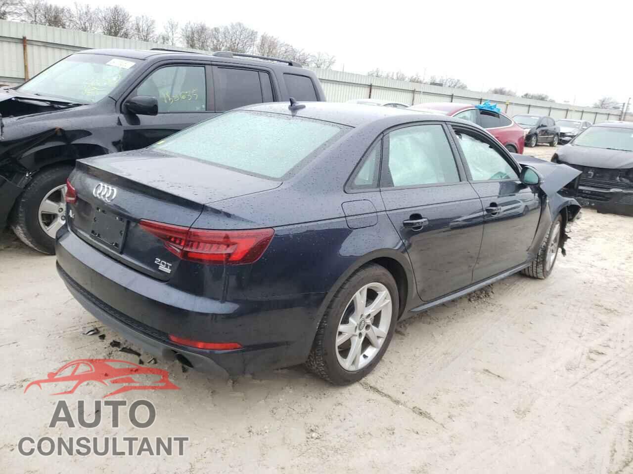 AUDI A4 2018 - WAUKMAF48JA083554