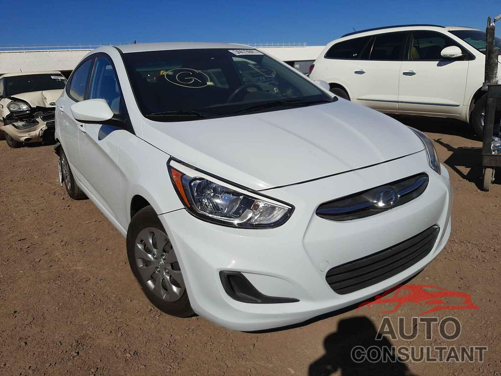 HYUNDAI ACCENT 2017 - KMHCT4AE4HU368137