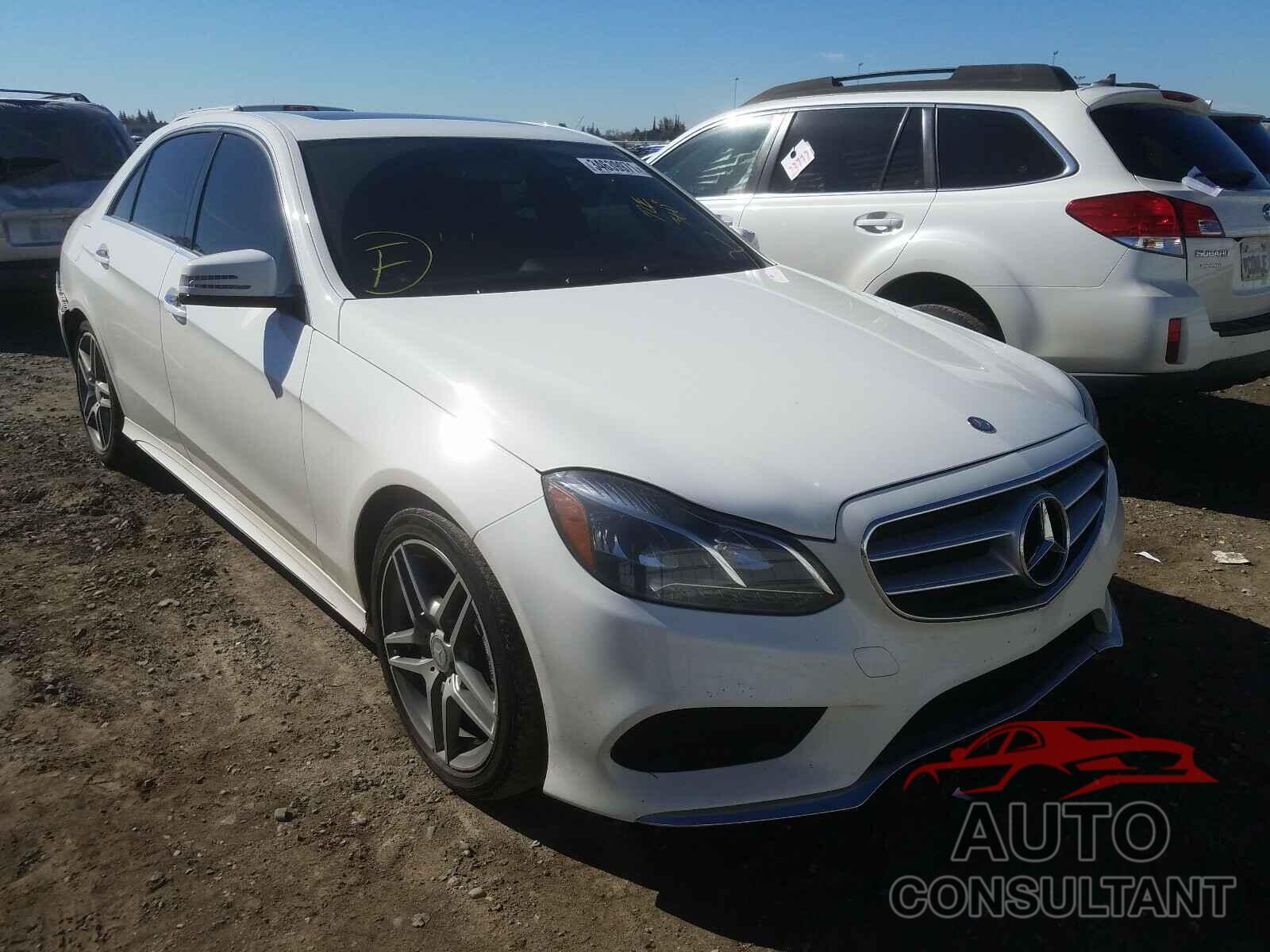 MERCEDES-BENZ E CLASS 2016 - WDDHF5KB7GB285281