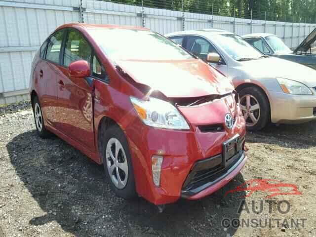 TOYOTA PRIUS 2013 - JTDKN3DU1D0338621