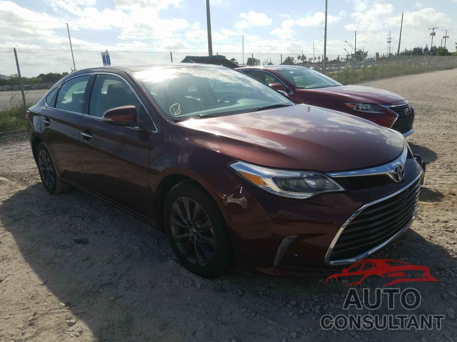 TOYOTA AVALON 2016 - 4T1BK1EB0GU196930