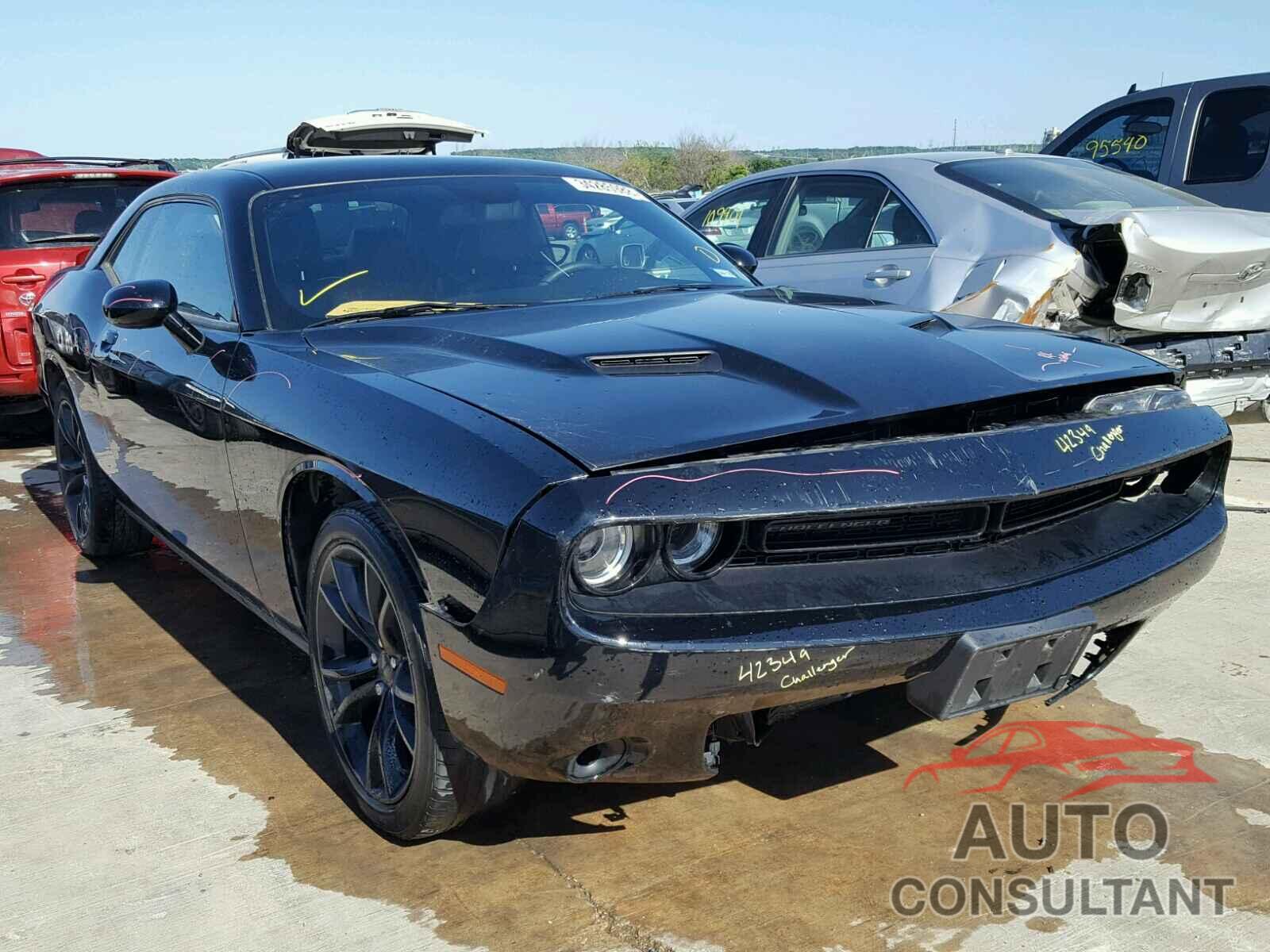 DODGE CHALLENGER 2016 - 2C3CDZAGXGH209872