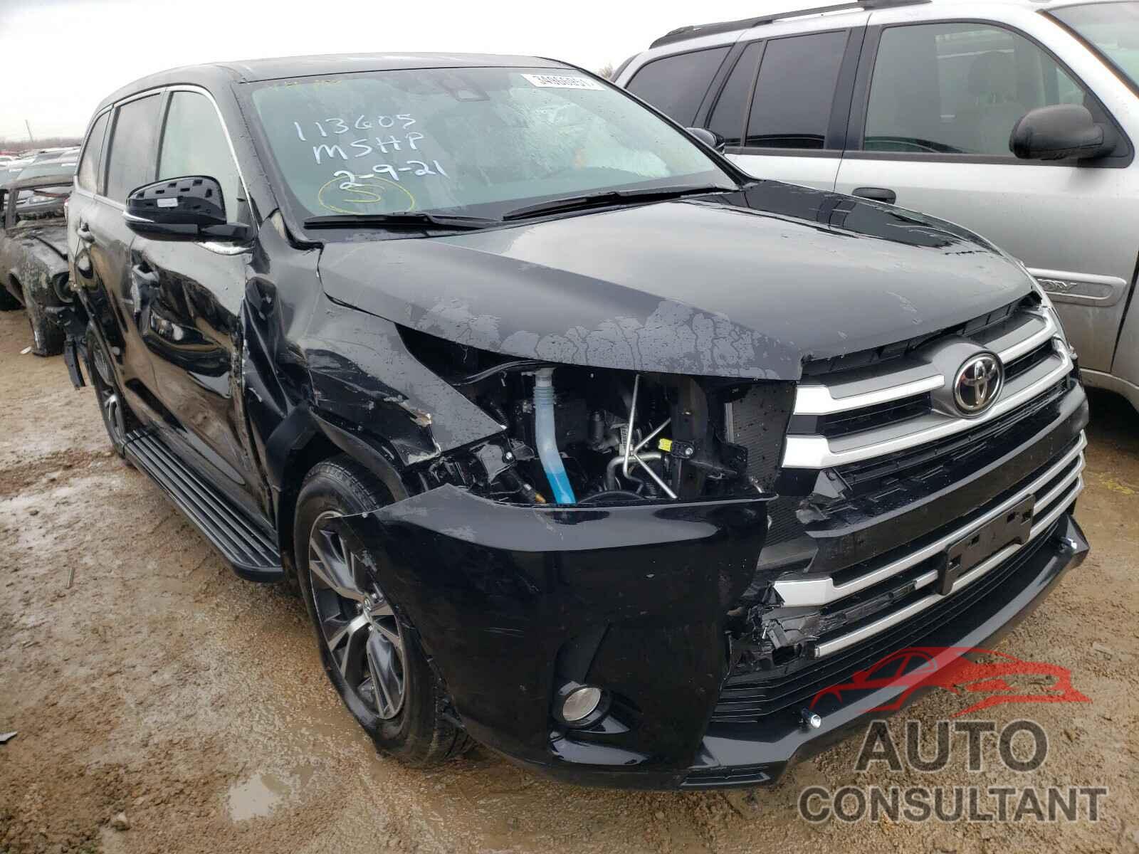 TOYOTA HIGHLANDER 2019 - 5TDBZRFH6KS710682
