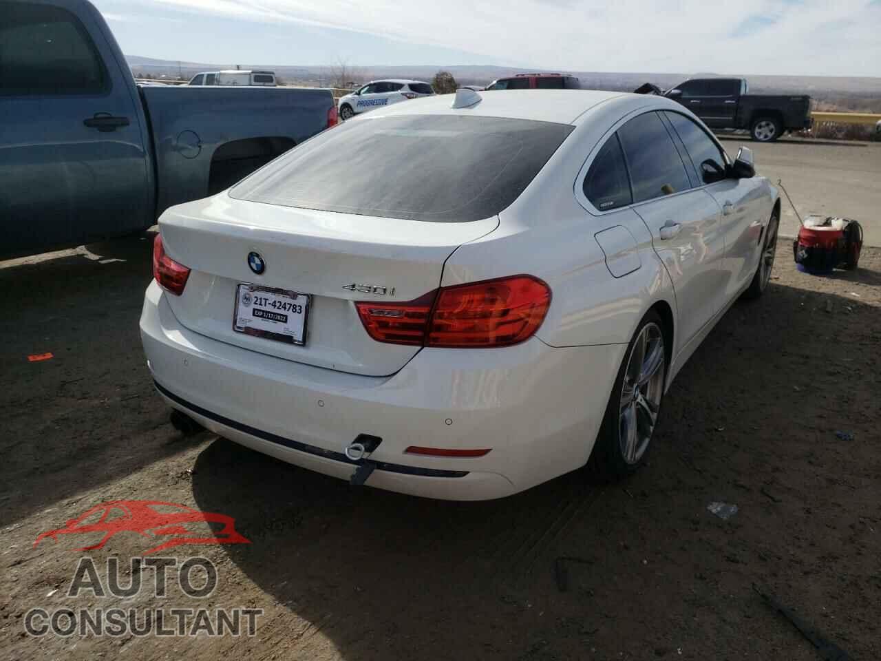 BMW 4 SERIES 2017 - WBA4F7C38HG788637