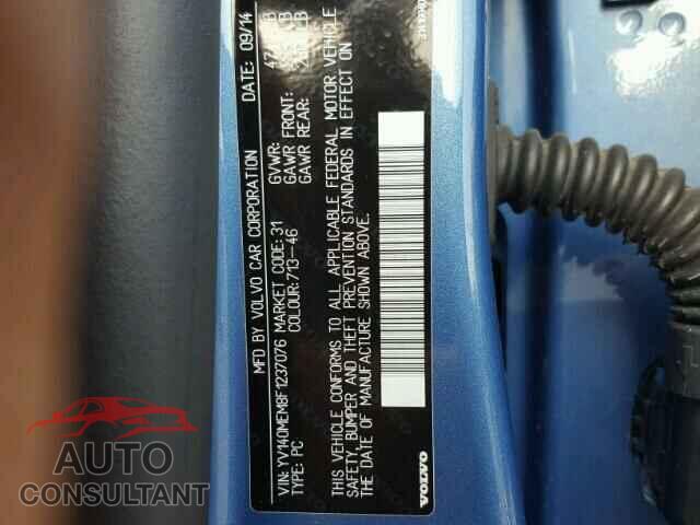 VOLVO V60 2015 - YV140MEM8F1237076