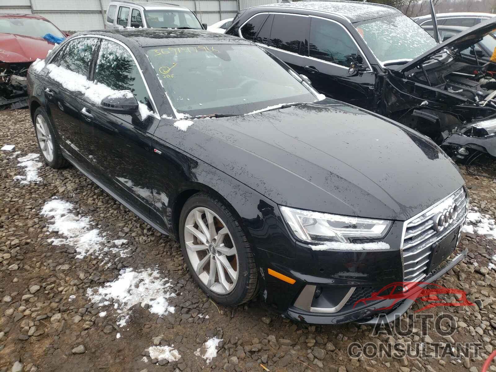 AUDI A4 2019 - WAUENAF44KN005812