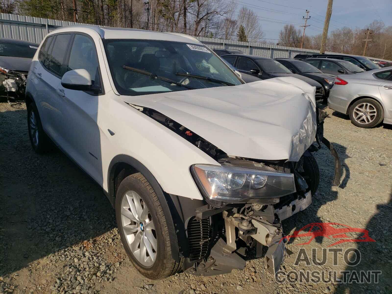 BMW X3 2017 - 5UXWZ7C55H0T43526