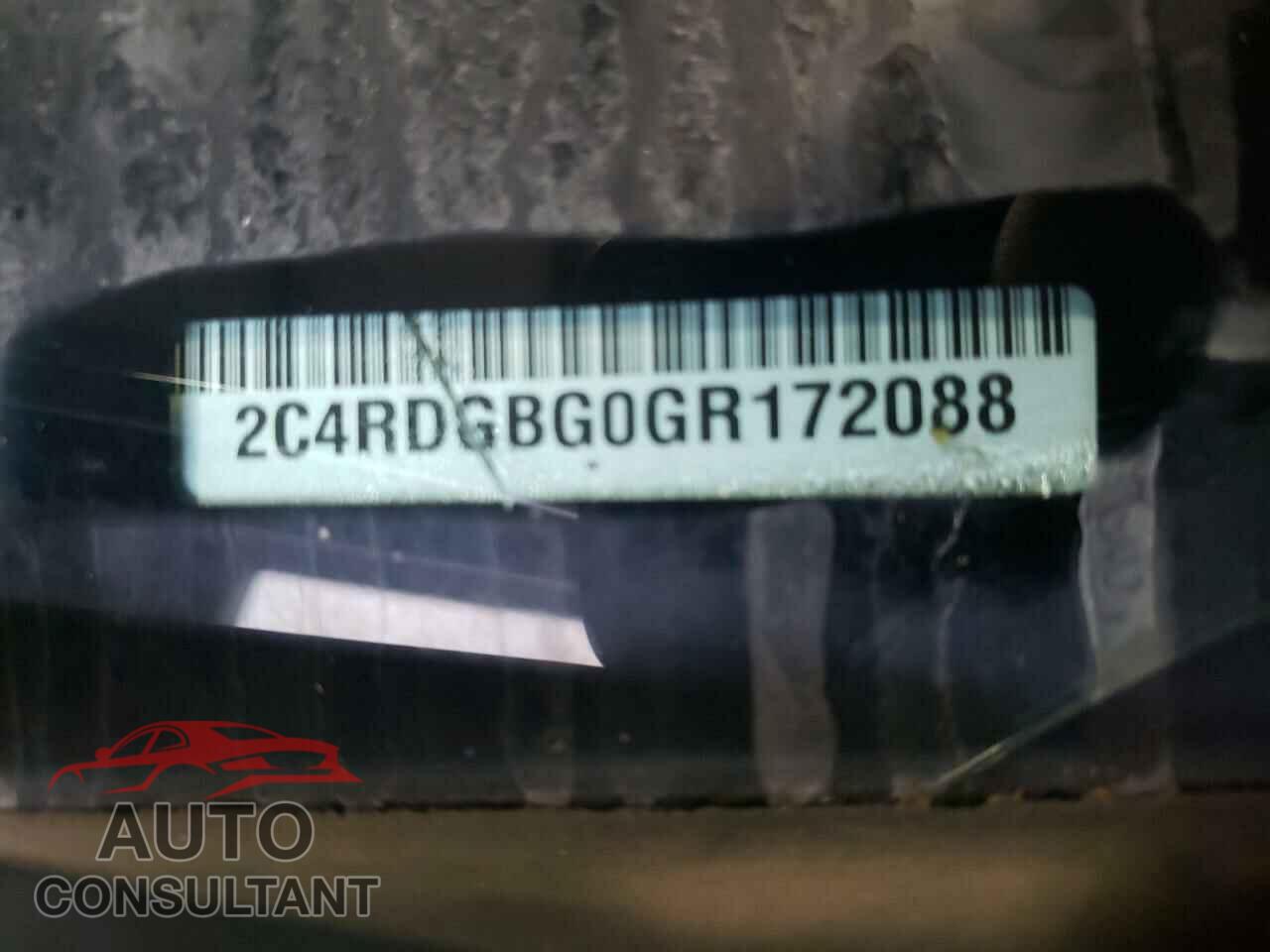 DODGE CARAVAN 2016 - 2C4RDGBG0GR172088