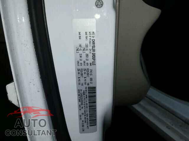 DODGE CARAVAN 2015 - 2C4RDGCG5FR555456