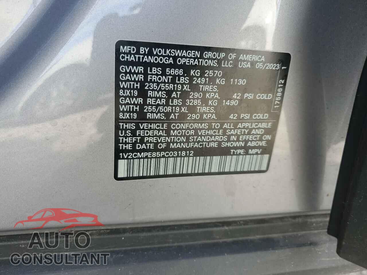 VOLKSWAGEN ID.4 PRO 2023 - 1V2CMPE85PC031812