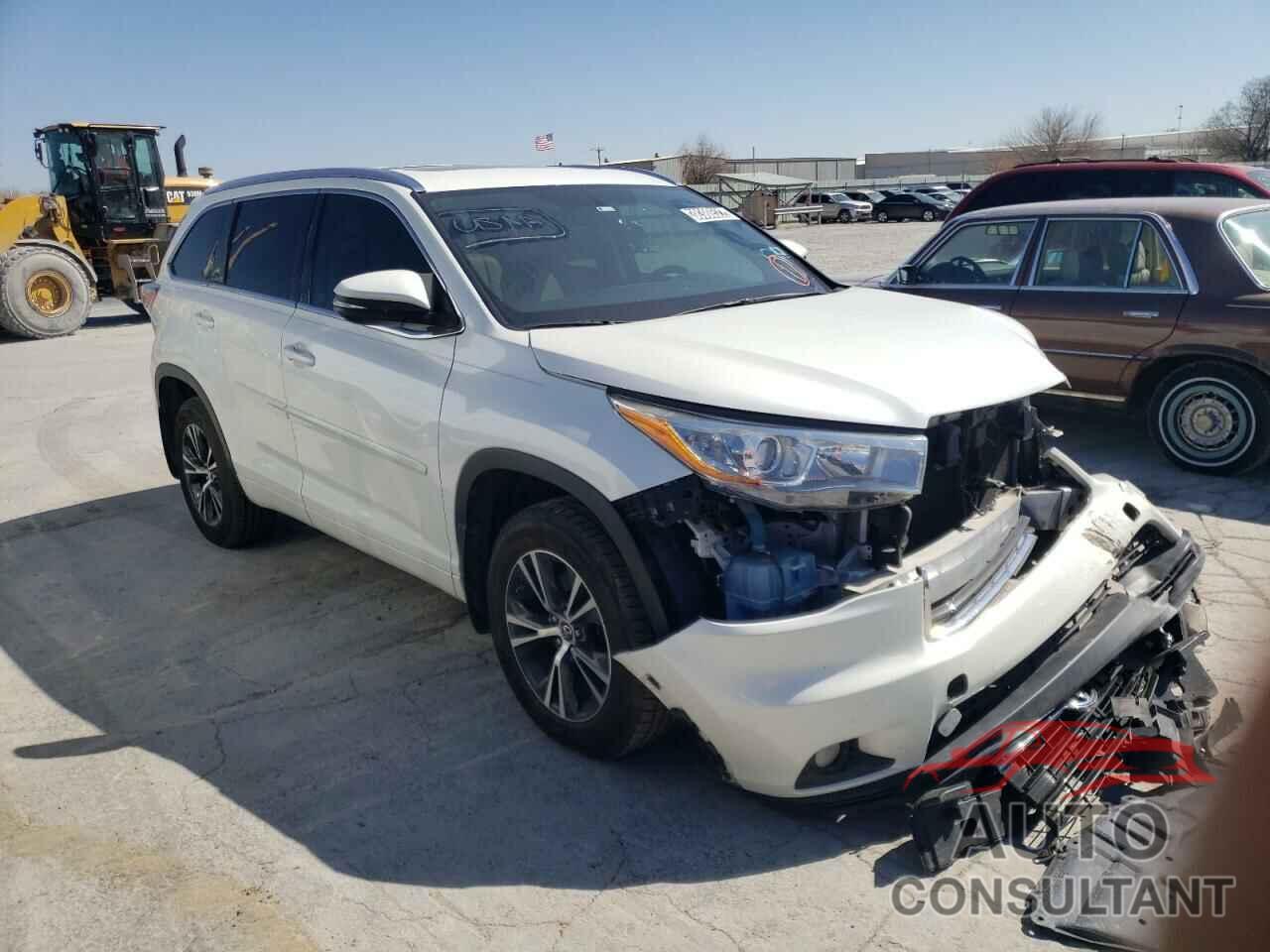 TOYOTA HIGHLANDER 2016 - 5TDKKRFH7GS159321