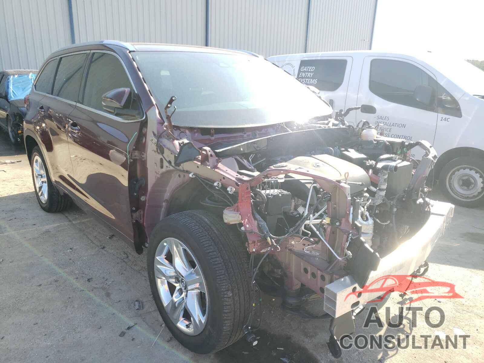 TOYOTA HIGHLANDER 2018 - 5TDYZRFH2JS258707
