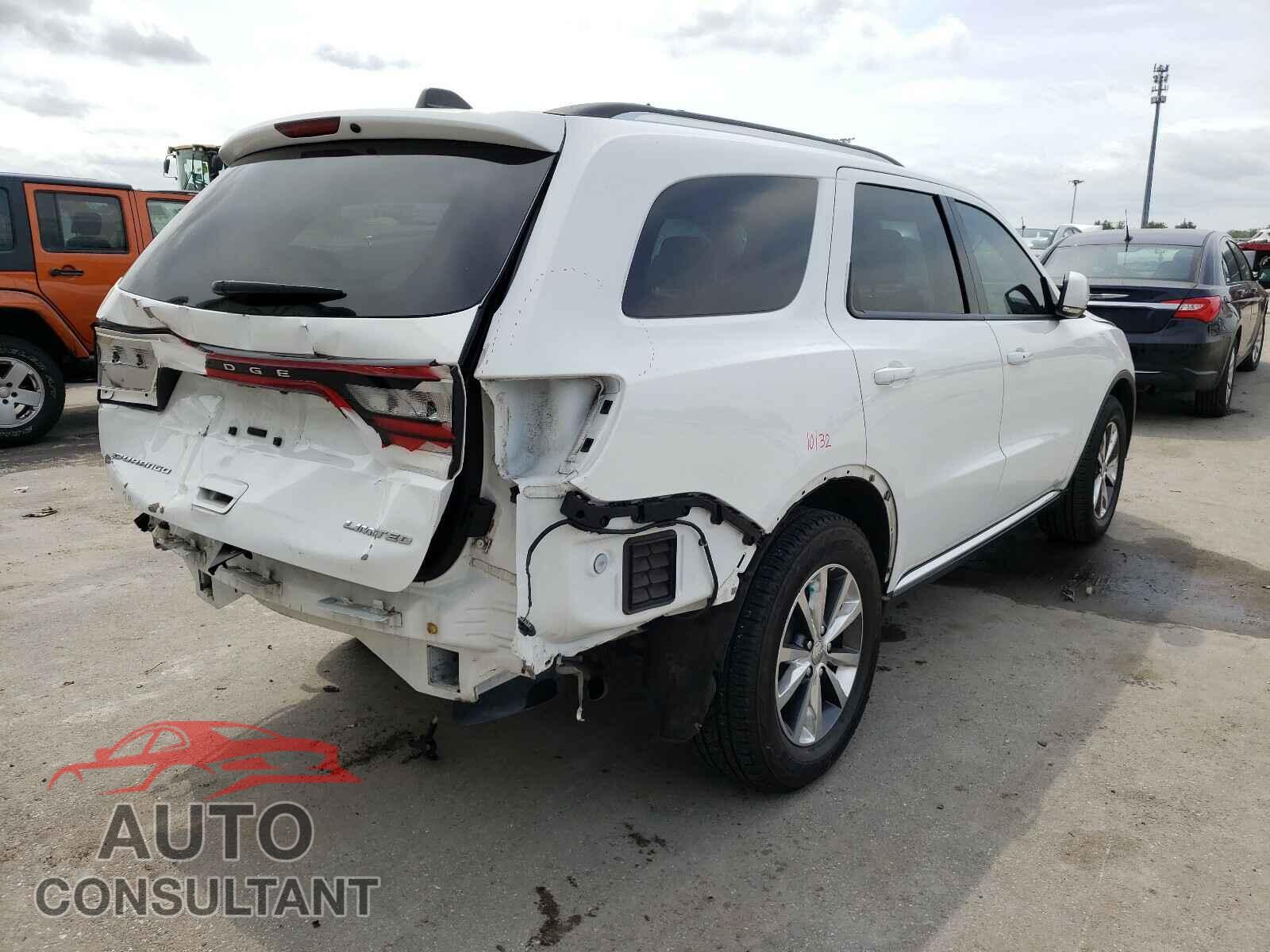 DODGE DURANGO 2016 - 1C4RDHDG3GC301324