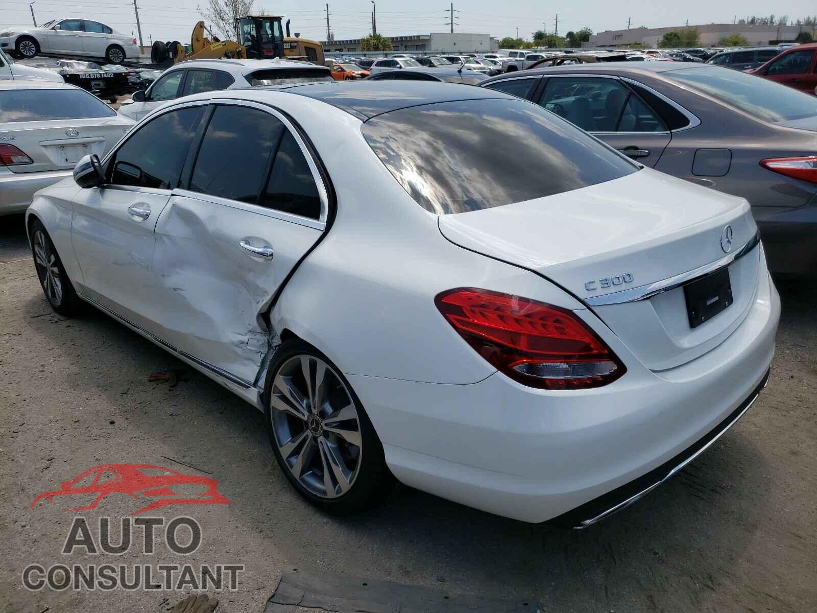 MERCEDES-BENZ C CLASS 2018 - WDDWF4JB0JR419629