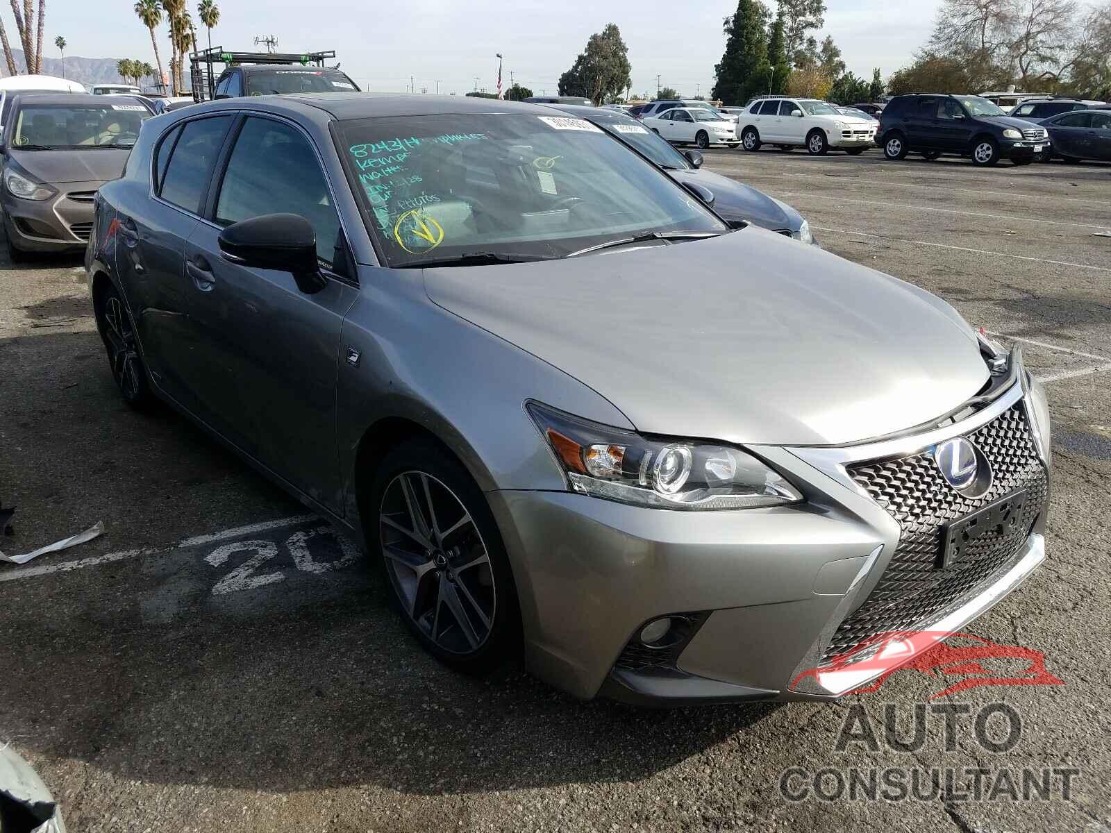 LEXUS CT 200 2017 - JTHKD5BH3H2285076