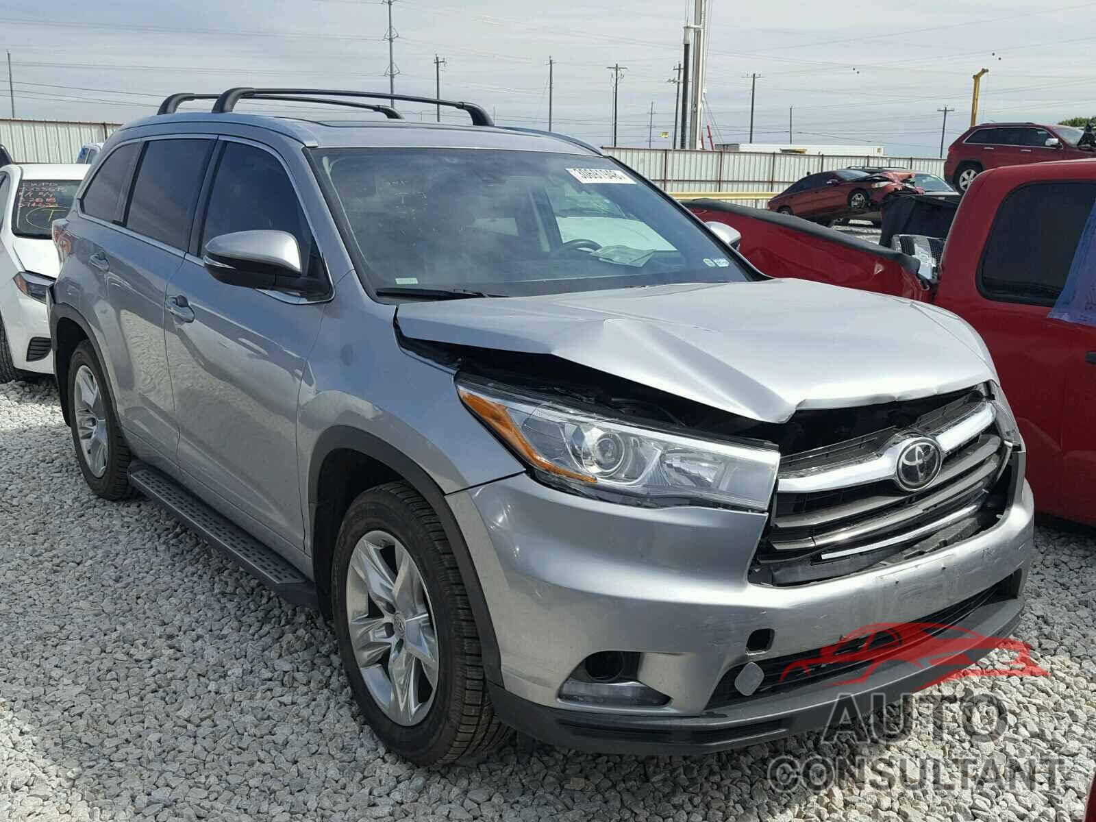 TOYOTA HIGHLANDER 2015 - 5TDYKRFH6FS058845